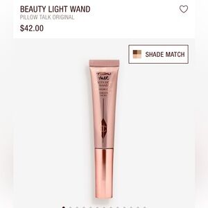 ✨Charlotte Tilbury Beauty Light Wand, Pillow Talk,
New in Box, full size✨
